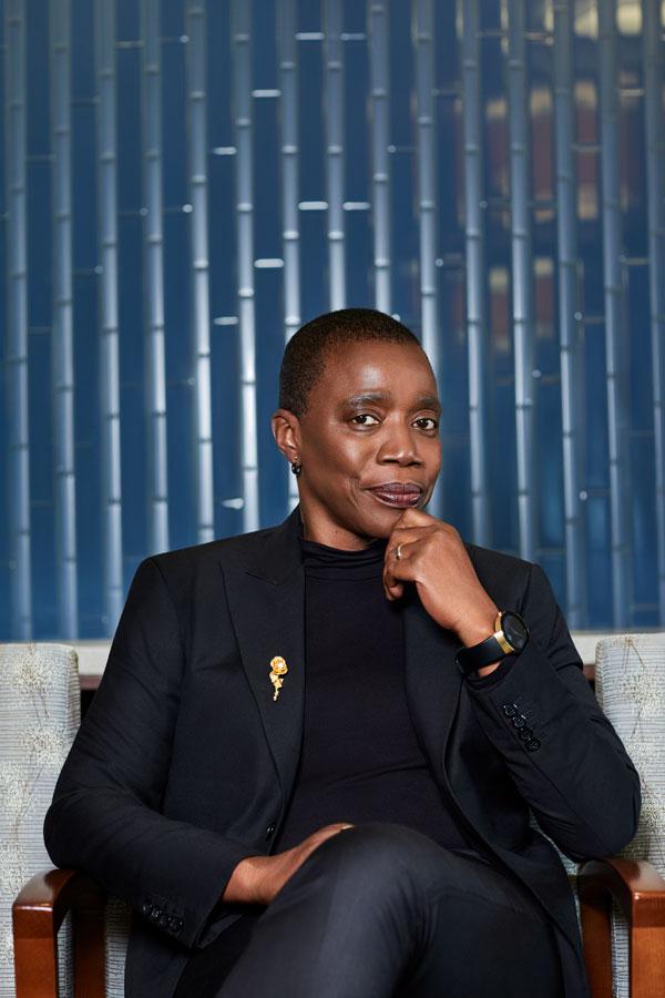 Dr. Margaret-Mary WIlson, Chief Medical Officer UHG, poses for a portrait