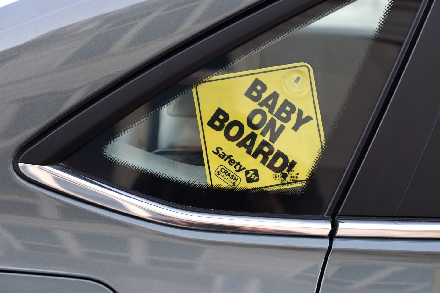 An early sign that Millennials were different: the "Baby on Board" signs.