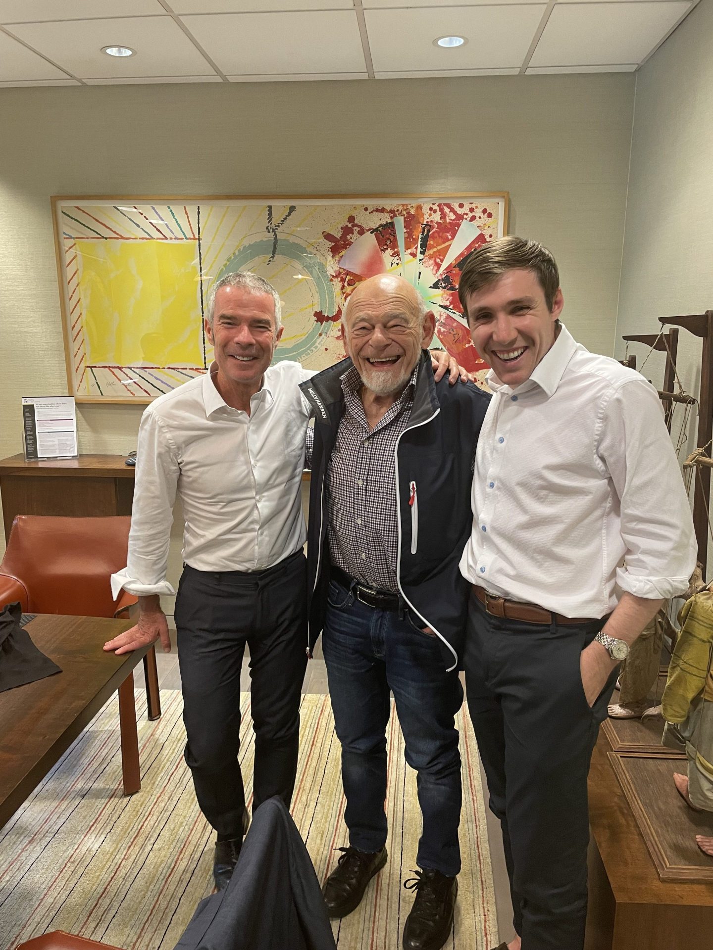 Matt Swain, Sam Zell, and Antoine Drean.