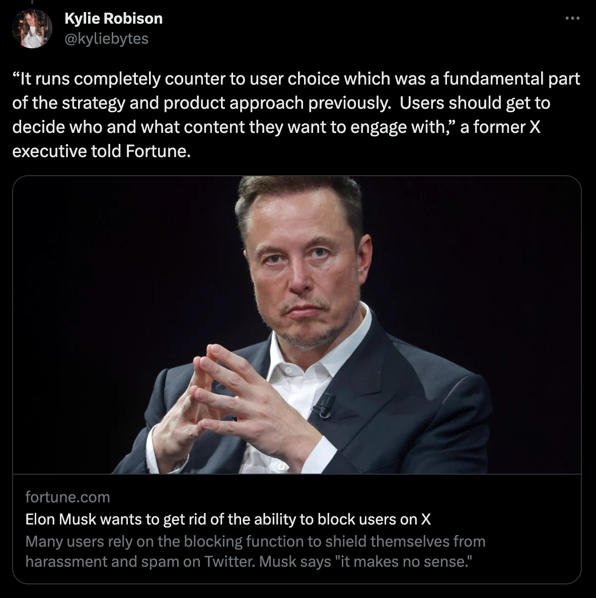 An example of a typical "Twitter Card" that contains all the metadata the platform now seeks to eliminate.