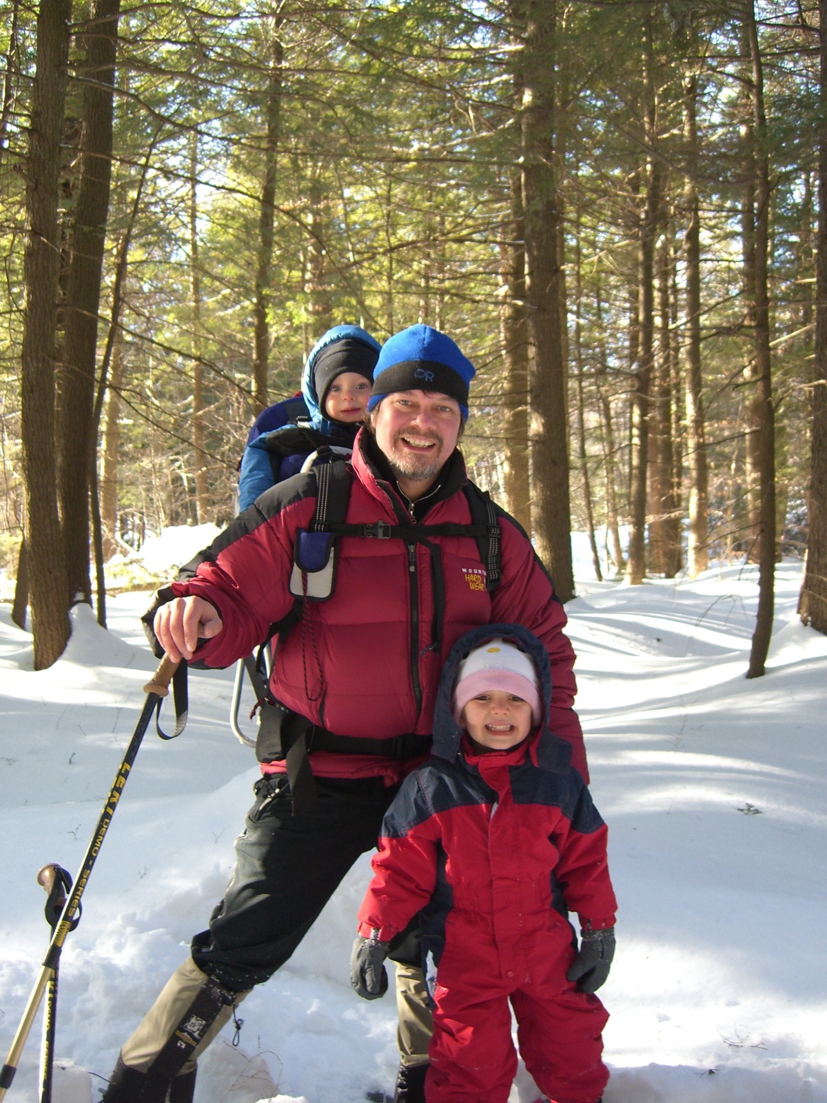 Kurt Will with his children