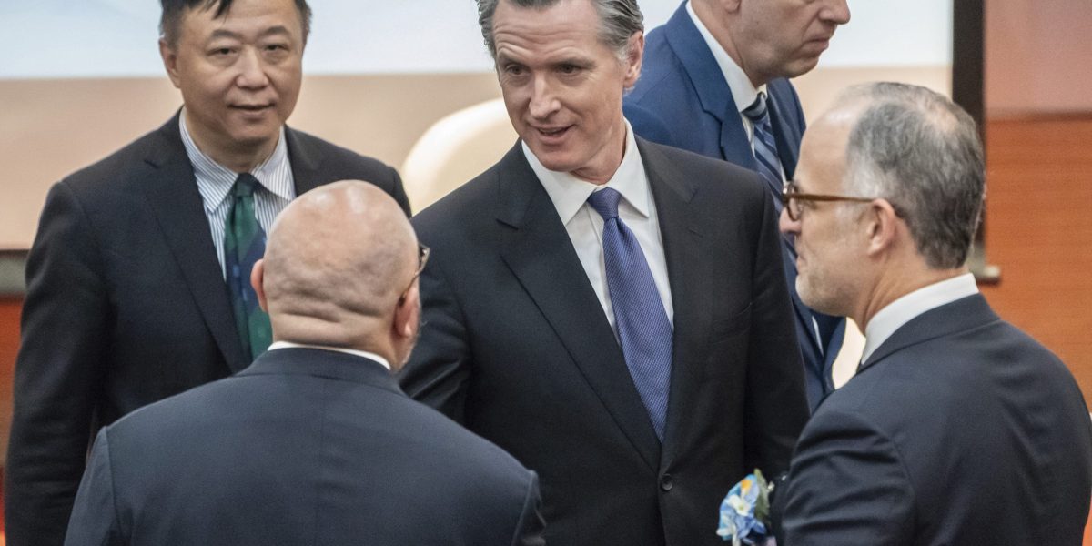 California Gov. Gavin Newsom begins weeklong trip to China, Hong Kong - Vimarsana News