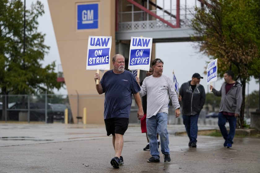 UAW strike widens as 5,000 workers walk out at GM SUV plant