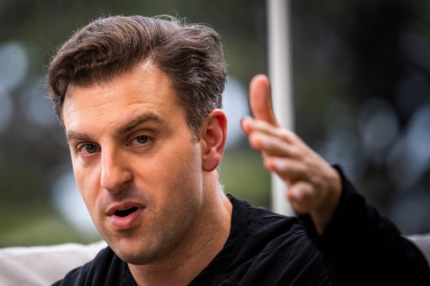 Brian Chesky, co-founder and chief executive officer of Airbnb