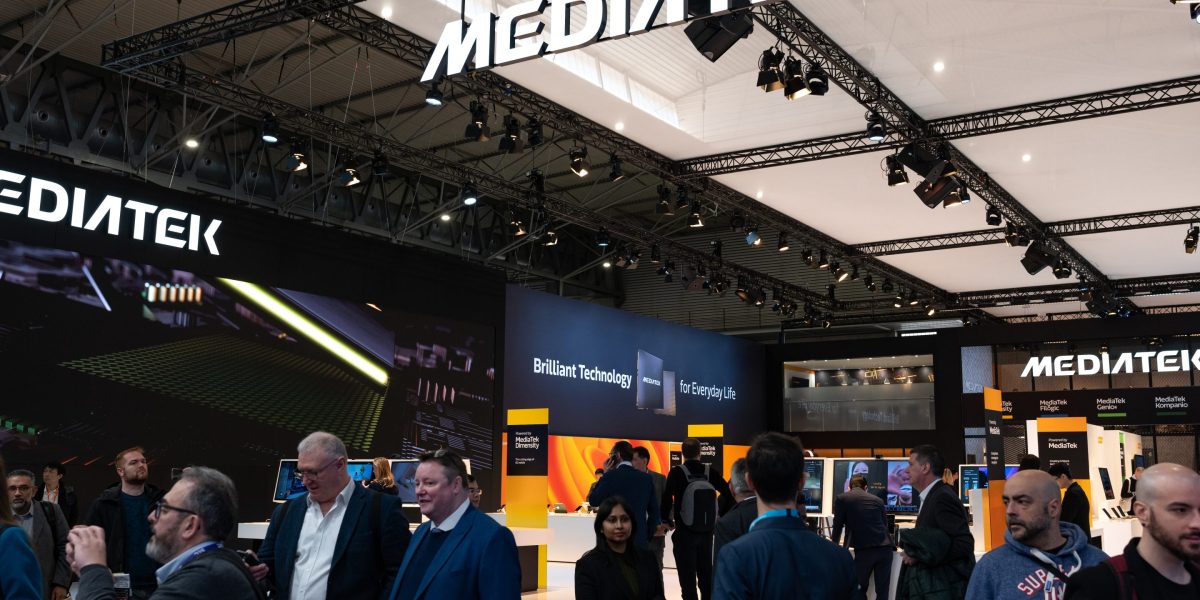 Taiwan tech firm&rsquo;s stock soars 40% on booming demand for smartphones and its new AI chip&mdash;leaving U.S. rival Qualcomm behind