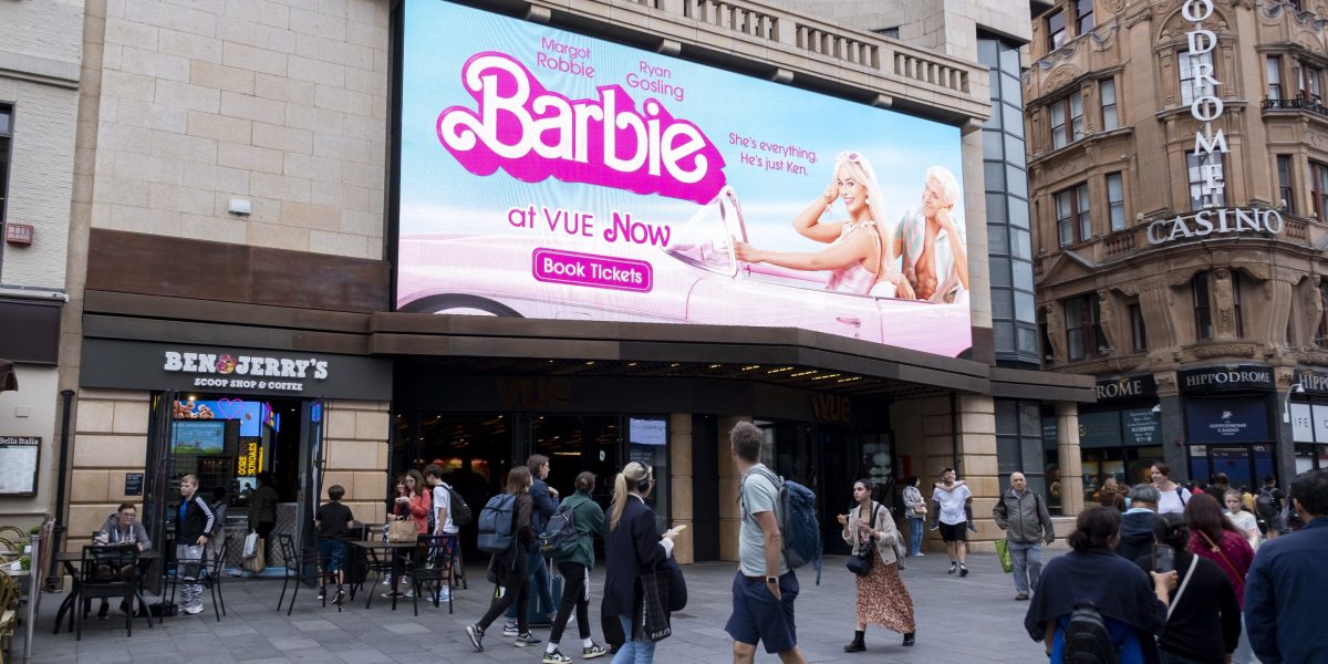 Barbie movie added close to $100 million to the struggling British economy