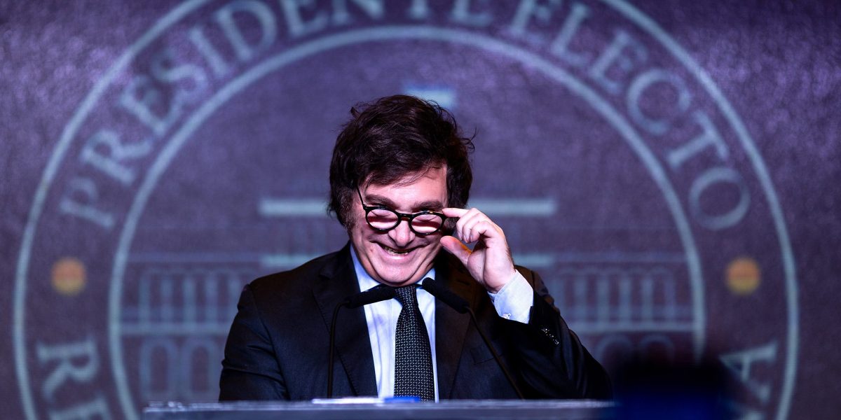 Radical libertarian populist wins Argentina&rsquo;s presidential election in a landslide and investors are happy