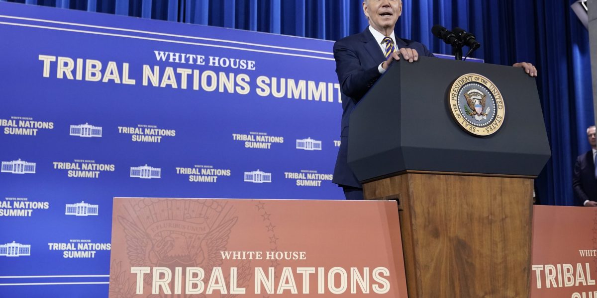 Biden to sign executive order making it easier for Native Americans to access federal funds