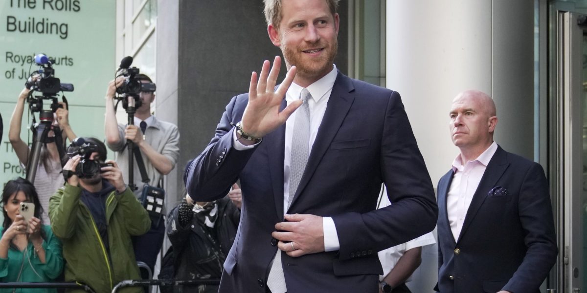 Prince Harry won his lawsuit against tabloid publisher that hacked his phone—and was awarded $175,000 Prince Harry won his lawsuit against tabloid publisher that hacked his phone—and was awarded $175,000