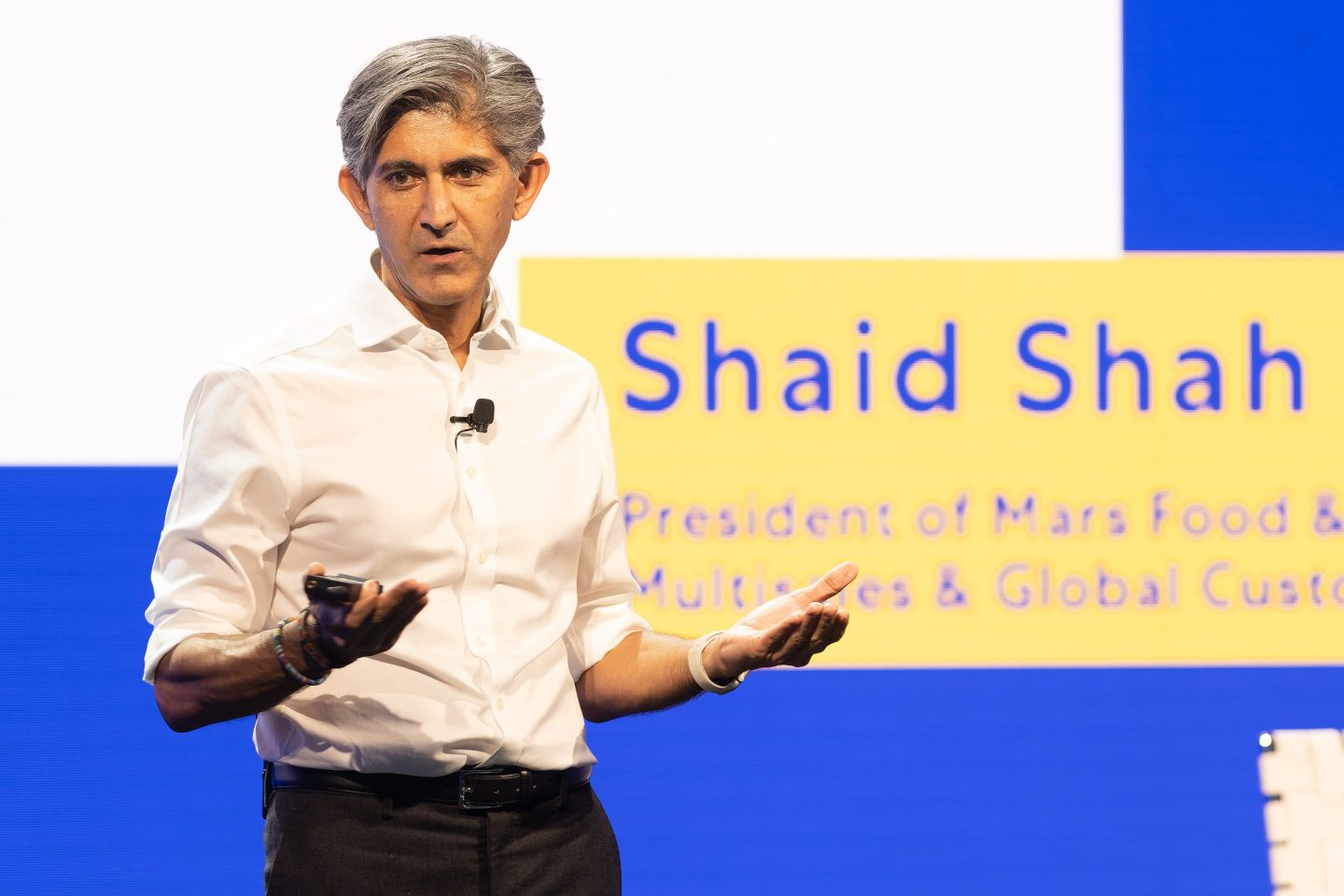 Shaid Shah on stage