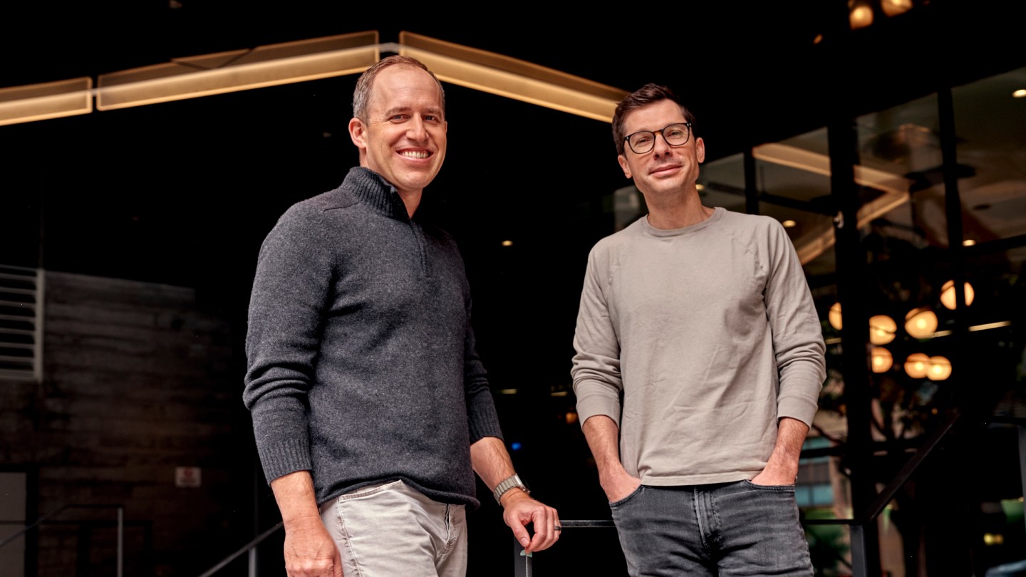 Photo of Bret Taylor and Clay Bavor