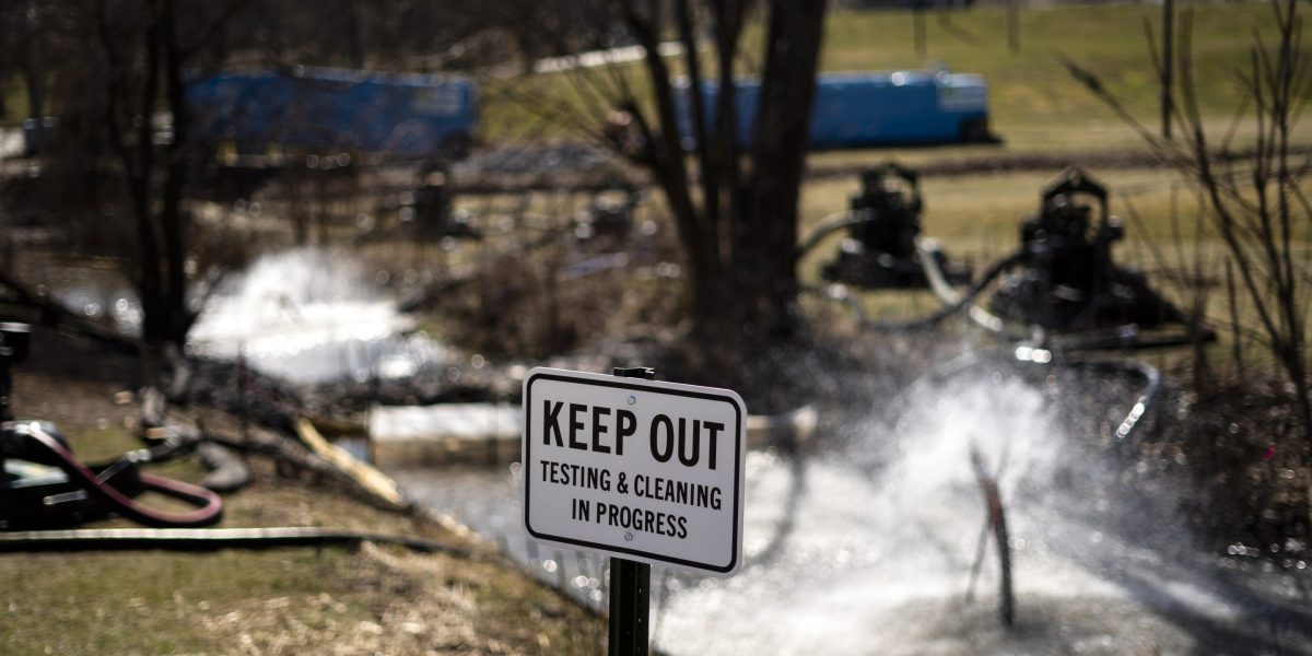 Norfolk Southern has to pay for cleanup of fiery Ohio train derailment all by itself, federal judge rules