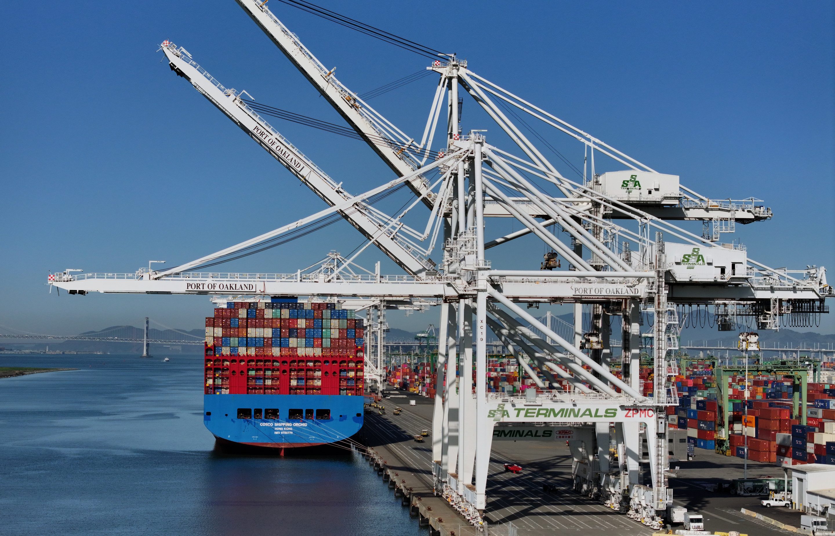 Chinese company at the center of Biden's U.S. port crane order denies it's a security threat - Vimarsana News